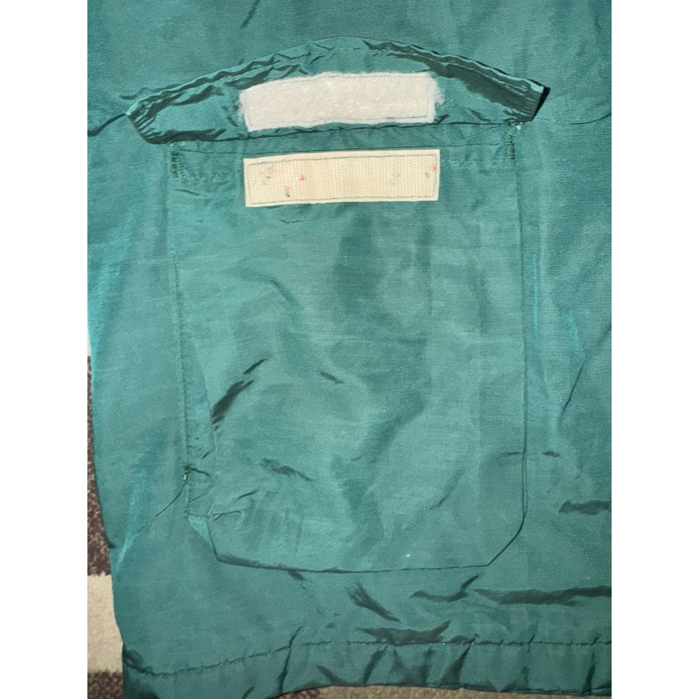 VTG  Woolrich Chore Coat/Jacket Full Zip Teal Mens Sz XL USA‎ Made Pockets - Picture 16 of 16